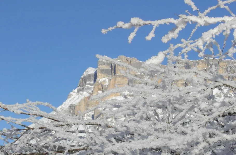 Ciasa Alfri in inverno